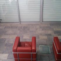 Εφαρμογή Ορθογωνισμένης Πέτρας Γκρί